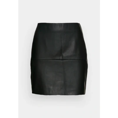 Imagen de ICHI Ihcomano Minifalda, Mujer, Talla: 38, Black