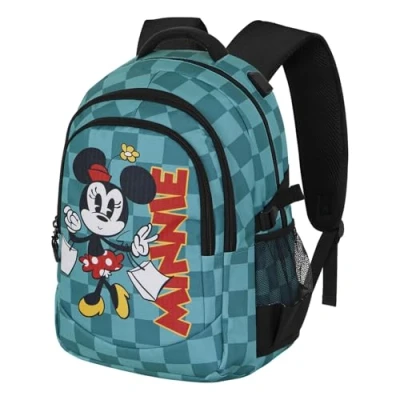 Imagen de Karactermania Disney Minnie Mouse Indigo PLUS Mochila para niños, Talla: One Size, Turquesa