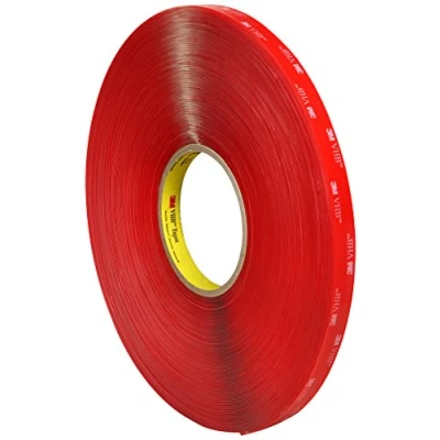 Imagen de 3M VHB Cinta Adhesiva, 4918 F, 9 mm x 16,5 m, 2 mm, 8 unidades, Transparente