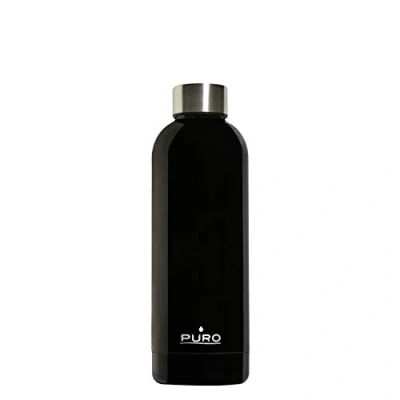 Imagen de Botella Puro Hot&amp;Cold, 500ml, Térmico, Acero inoxidable, Negro