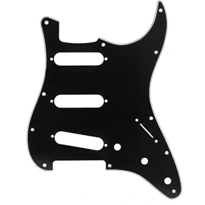 Imagen de Fender Standard Stratocaster® (11 Hole) Pickguard S/S/S 3 ply, black