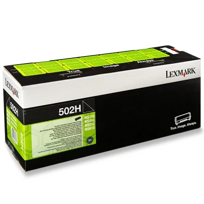 Imagen de Lexmark 50F2H00 Adecuado para MS310DN Toner Negro 502H 5000 Lados