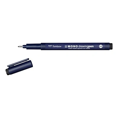 Imagen de Tombow WS EFL05 Rotulador de punta fina (grosor trazo 05), color negro