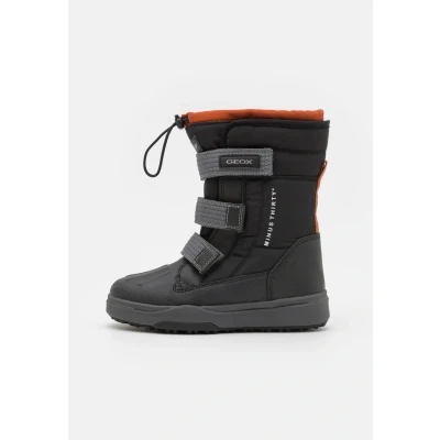 Imagen de Geox Bunshee BOY Botas para la nieve niños, Talla: 31, Black/rust Zapatos