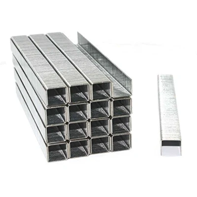 Imagen de Type de 5000 agrafes 53 Longueur : 6 mm, largeur : 11,4 mm Dimensions 6/11,4 Galvanisé/Agrafes/agrafeuse pour