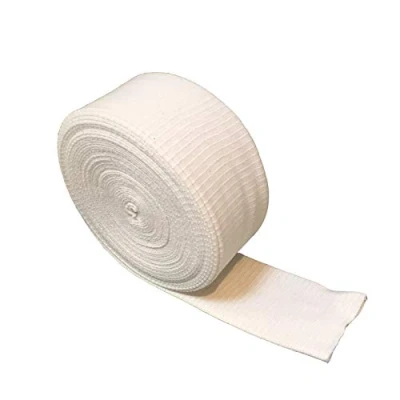 Imagen de Rollo de venda para manos y brazos pequeños, reutilizable, lavable, tubular. Vendaje soporte elástico esguinces, 10 metros largo, tamaño B (12,5 cm), la marca Qualicare