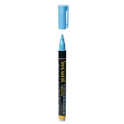 Imagen de SECURIT Kreidemarker blue dünn