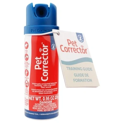 Imagen de Company of Animals Pet Corrector para el adiestramiento de Perros, Ayuda a controlar Comportamiento no Deseado: ladridos, Saltos, robos Comida, subidas los Muebles (30 ml, Paquete 4)