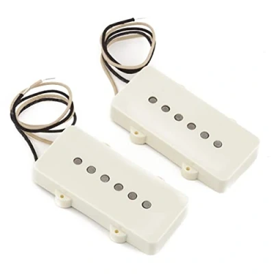 Imagen de Fender 099 2239 000 Pure vintage &#039;65 Jazzmaster Conjunto de recogida, Blanco (2)