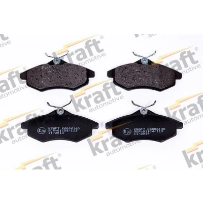 Imagen de KRAFT 6006140 Juego de pastillas freno Eje delantero CITROËN: C2 Hatchback, C3 I II