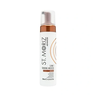 Imagen de St Moriz 104.INT Autobronceador Corporal (Piel Normal) 200 ml, Blanco/ Marrón