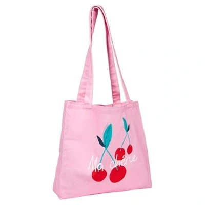 Imagen de DRAEGER PARIS 1886 76008085 Tote Bag &quot;Ma chérie&quot; (en francés) Ligero, resistente y ultrasuave Interior espacioso de algodón 100% bandoleras resistentes cómodas, Multicolor