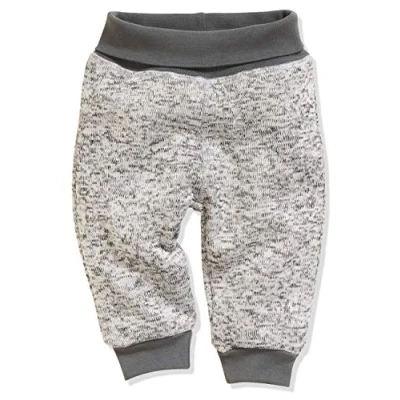 Imagen de Playshoes Pumphose Strickfleece Mit Strickbund, Pantalones de deporte Unisex niños, Gris (Gr 33), 80