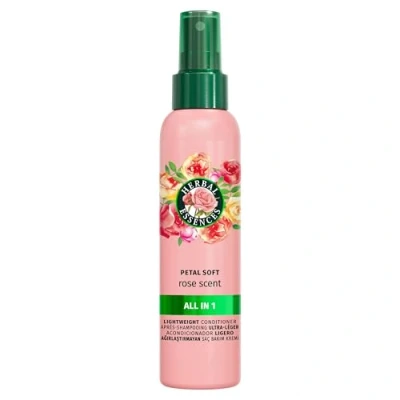 Imagen de Herbal Essences Acondicionador Aroma A Rosas Ligero Todo en Uno 145ml Desenreda, Nutre, Controla el Frizz, Repara, Protege del Calor, Aporta Brillo y Duradero