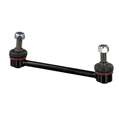 Imagen de FEBI BILSTEIN 42574 Bieleta de suspensión Eje delantero, izquierda, derecha 196 M12 x 1,25 con tuerca autofijadora Acero negro