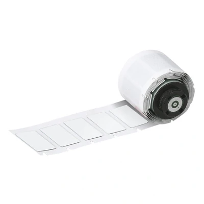 Imagen de M610 Brady M6 04 7593 WT etiquetas de poliéster laminado blancas 27 mm x 18