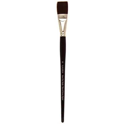 Imagen de Winsor &amp; Newton pincel Galeria para acrílico, mango largo, Nº28, plano corto