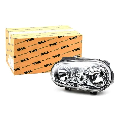 Imagen de TYC 20 5386 18 2 Faros izquierda H7, H1 sin faro antiniebla para circulación por la derecha electromotor VOLKSWAGEN: Golf 4, 4 Variant