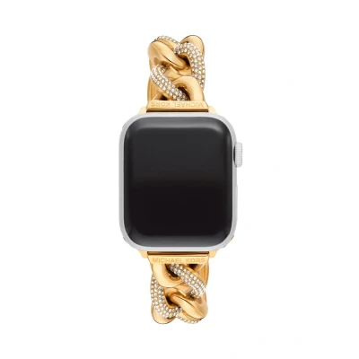 Imagen de Michael Kors Strap FOR Apple BAND Smartwatch, Mujer, Talla: One Size, Gold coloured