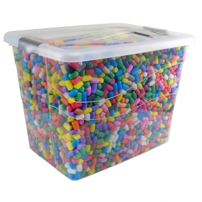 Imagen de fischerTiP 571890 TiP Creative Box XXL kit de manualidades para niños, juguete creativo a partir 3 años, 8000 piezas, multicolor