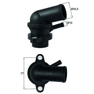 Imagen de MAHLE ORIGINAL TI 239 87D Termostato, refrigerante 87 con junta CHEVROLET: Aveo / Kalos Berlina, Lacetti Hatchback, Hatchback