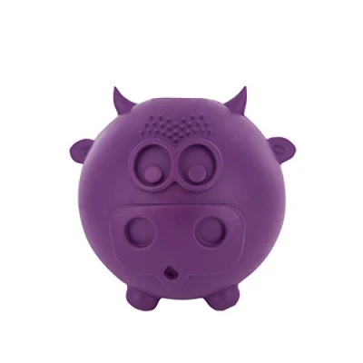 Imagen de PetSafe Busy Buddy Juguete Cow Wow para Perros, Mediano/Grande, Color púrpura