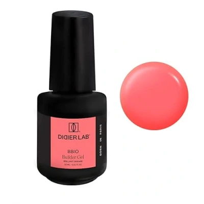Imagen de DIDIER LAB BBIO Gel Constructor Uñas en Botella Brillant Orange Fórmula Limpia libre de HEMA y TPO Builder Autonivelante UV LED para Fortalecer 15ml