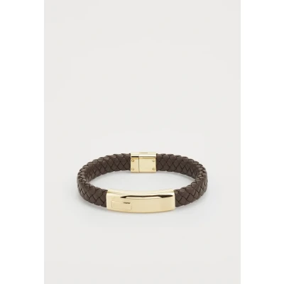 Imagen de BOSS Lander Pulsera brown/goldcoloured, Hombre, Talla: One Size, Brown/gold coloured