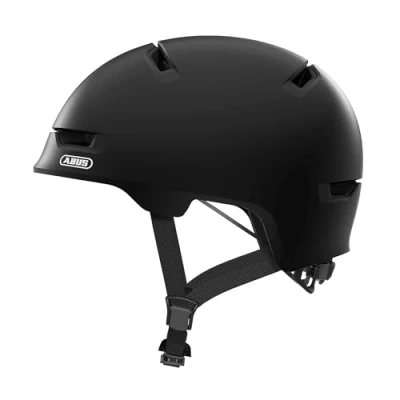 Imagen de ABUS Scraper 3.0 Casco de bicicleta urbana robusto Para el tráfico la ciudad hombre y mujer Negro, talla M