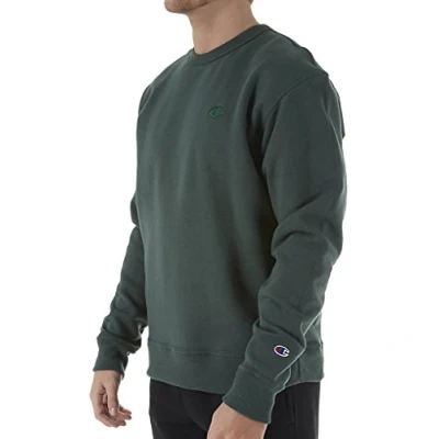 Imagen de Champion Powerblend Sudadera polar para hombres Verde S