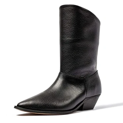 Imagen de L37 HANDMADE SHOES Don&#039;t Ask Me Why, Western Boot Mujer, Negro, 36 EU