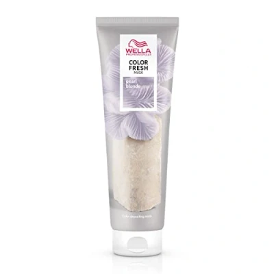 Imagen de Wella Professionals color Fresh Mask Mascarilla de Coloración temporal Revive el del cabello Hidratante Tono Pearl Blonde 150ml
