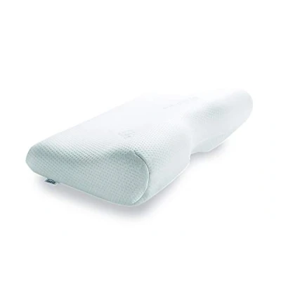 Imagen de TEMPUR almohada viscoelástica Millennium, ergonómica de soporte para el cuello personas que duermen boca arriba y lado, reclinable firmemente, M (54 x 32 11 cm)