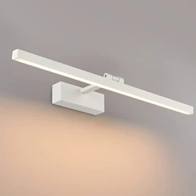 Imagen de Klighten Luz Espejo Baño Led 60cm, 18W 1170 Lumen, Impermeable IP44 Lampara Baño, Aplique Moderno, Blanco Cálido 3000K,