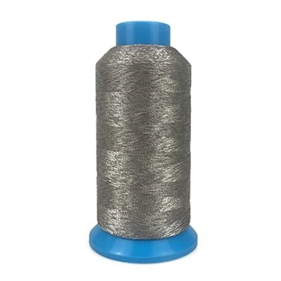 Imagen de MYENA RF 5G Fibra de Plata Hilo Coser Antibacteriano, Conductor Plateado conductora/blindaje EMF Anti Radiación Protection Tela Plata,1