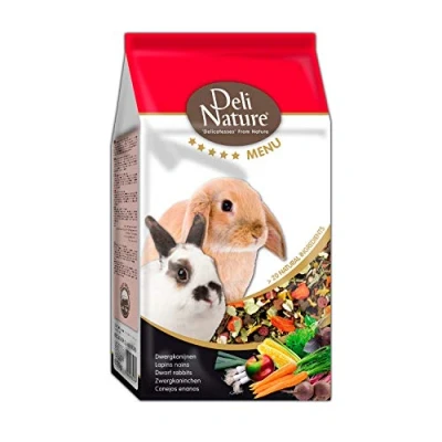 Imagen de DELINATURE Mixtura para Conejos Enanos, Menú 5*