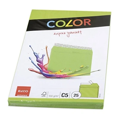 Imagen de Elco color 74618.62 Sobre (C5, 100 g), verde