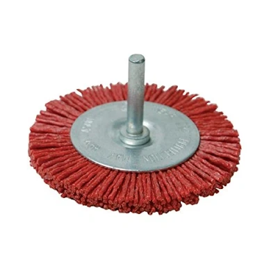 Imagen de Silverline Tools 675087 Cepillo Circular Abrasivo con Filamentos de Nylon, Grueso, 75 mm