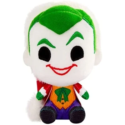 Imagen de Funko Pop! Plush: DC Holiday 4&quot; The Joker Comics Juguete Suave Idea De Regalo Cumpleaños Mercancía Oficial Relleno Peluche para Niños Y Adultos Ideal Fans Comic Books