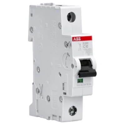 Imagen de ABB 2CDS251001R0104 Interruptor automático, Blanco y Rojo, estándar