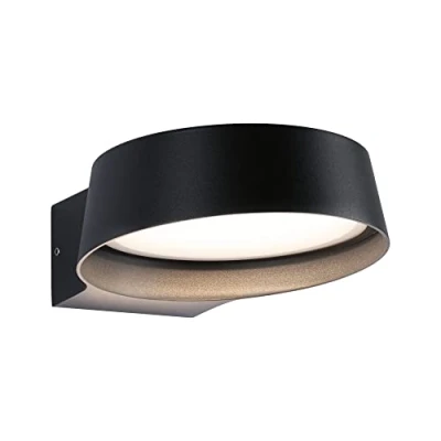 Imagen de Paulmann 94789 Aplique LED para exteriores Capea Grand IP44 11,5W 1050lm 60 mm antracita aluminio inyectado a presión 3000 K