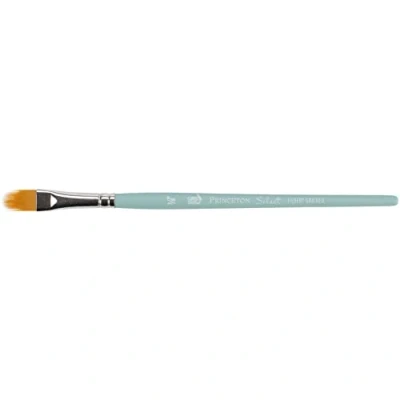 Imagen de Princeton Art &amp; Brush Select Sintético Mango Corto Lengua Gato Peine Pulg, Silicona Pelo, Filbert, Grainer 3/8&quot;