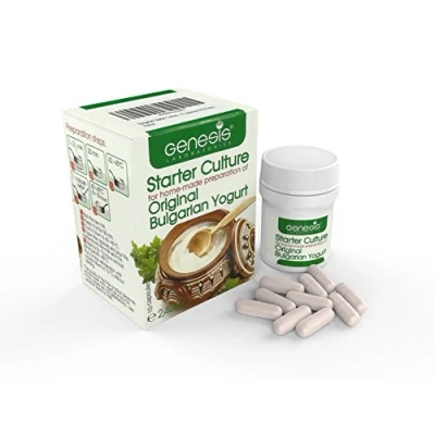 Imagen de Levadura &quot;Genesis&quot; (Starter culture) para la preparación casera del tradicional búlgara yogur 10 cápsulas hasta 20 litros.