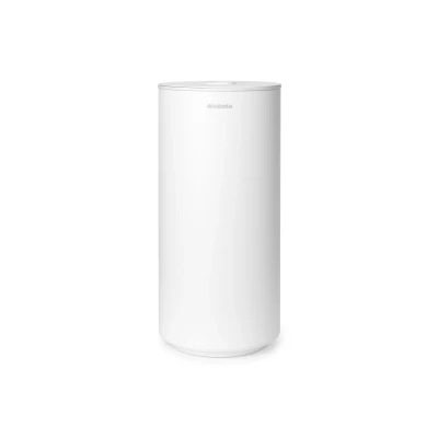 Imagen de Brabantia Mindset Dispensador de Rollos Papel Higiénico Espacio para 2 Repuesto Sistema Elevación Inteligente Resistente a la Corrosión Fresh Blanco 30 x 15,1 13,7 cm