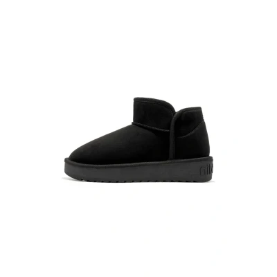 Imagen de D.Franklin nordic low basic Black Botas para Mujer Moda casual Talla (36) Modelo