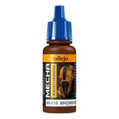 Imagen de Vallejo 17 ml &quot;AV meca Color acrílico aerógrafo Marrón mate
