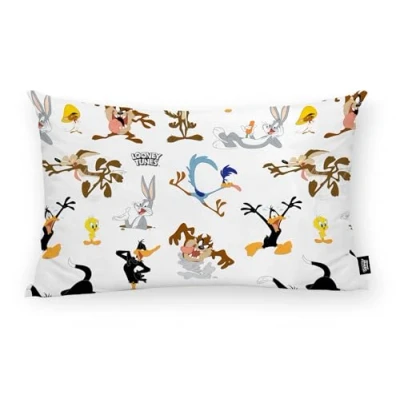 Imagen de BELUM Funda de cojín 100% algodón Looney Characters C 30x50cm, Suave, Varios tamaños, Multicolor