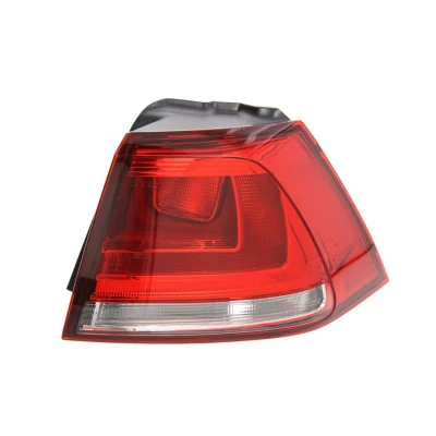 Imagen de TYC 11 12379 01 2 Piloto trasero derecha Parte exterior cromo sin portalámparas VOLKSWAGEN: Golf 7