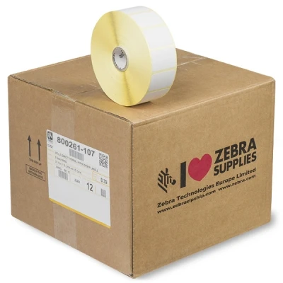 Imagen de Zebra Z Select 2000D Removable Blanco Etiquetas de impresora (Blanco, Transferencia térmica, 2580 pieza(s), 38.1 mm x 25.4 mm)