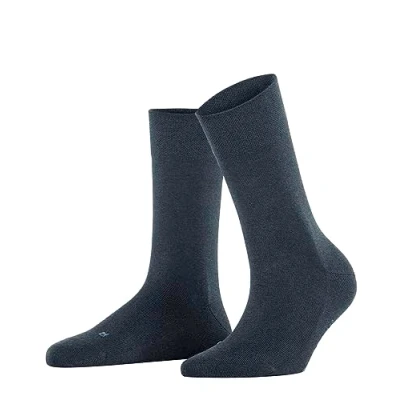Imagen de FALKE Sensitive New York W So lyocell puños sin presión 1 par, Calcetines Mujer, Azul Navy Melange 6127, 39 42